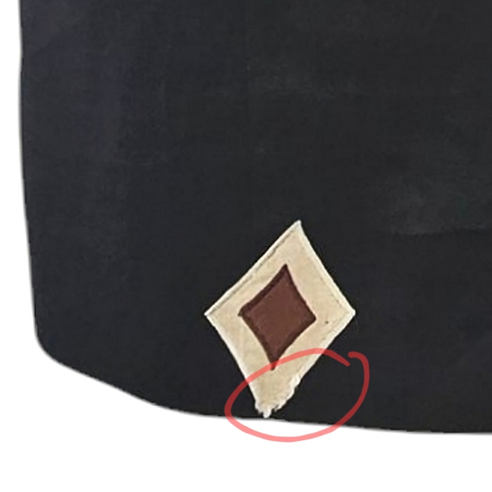 Andrea Jovine Vintage Black Linen Diamond Patch Sleeveless Sheath Dress Size 12 - Picture 8 of 10